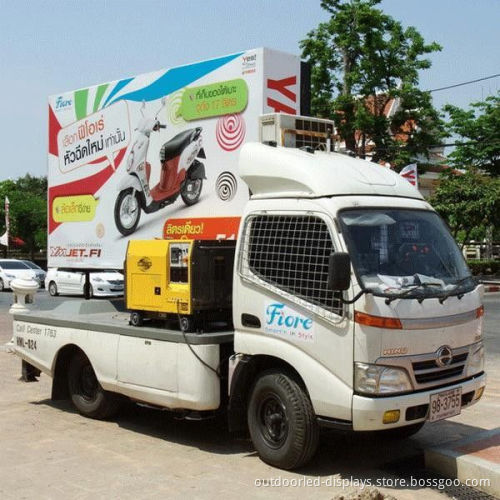 Truck Mounted Led Screen Panels For Advertising , 31.25mm Pixel
